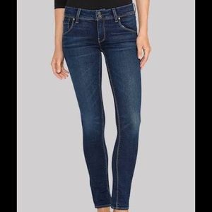 HUDSON-Collin Skinny Ankle Denim Boho Jeans-Size 30